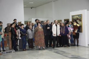 На открытии выставки 1