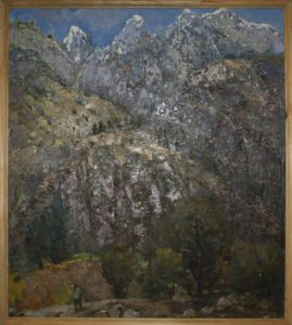 Вечер в горах. Р.Гаглоева. 1999