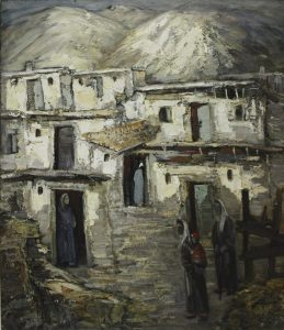 Вечерние заботы. Р.Гаглоева. 1989