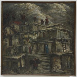 Вечерние заботы. Р.Гаглоева. 1991