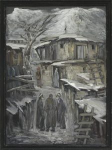 Зима. Старик.Сарчашма. Р.Гаглоева. 1989 - 2003